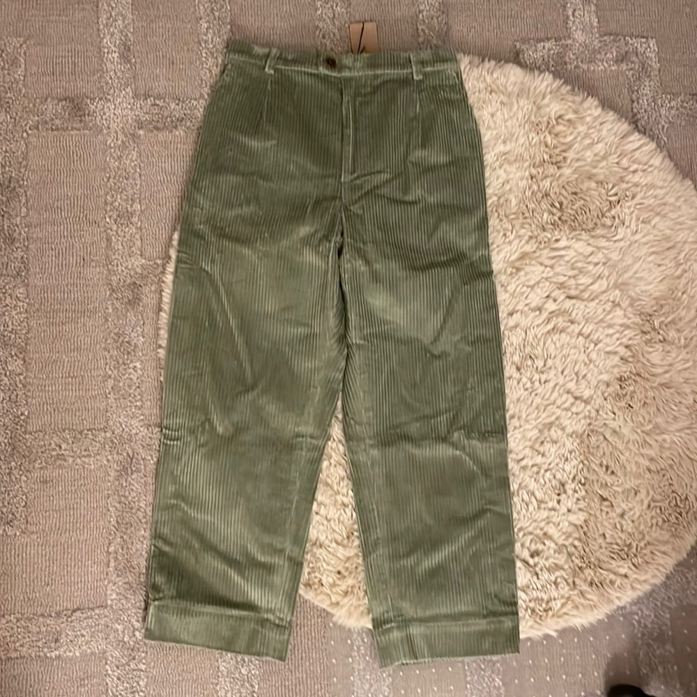 Rachel Comey Corduroy Wiman Pants Sage size 6